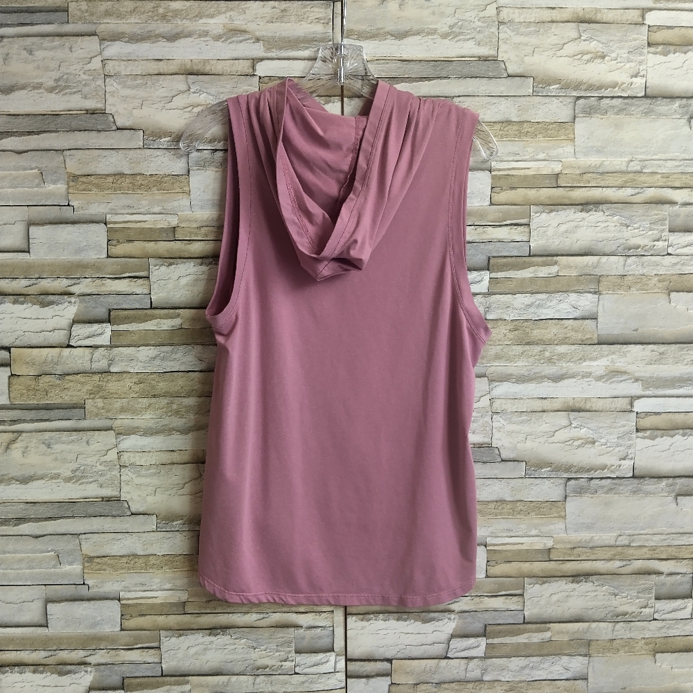 Cali Sport Slevless Muscle Tee Large Pink - Picture 2 of 5